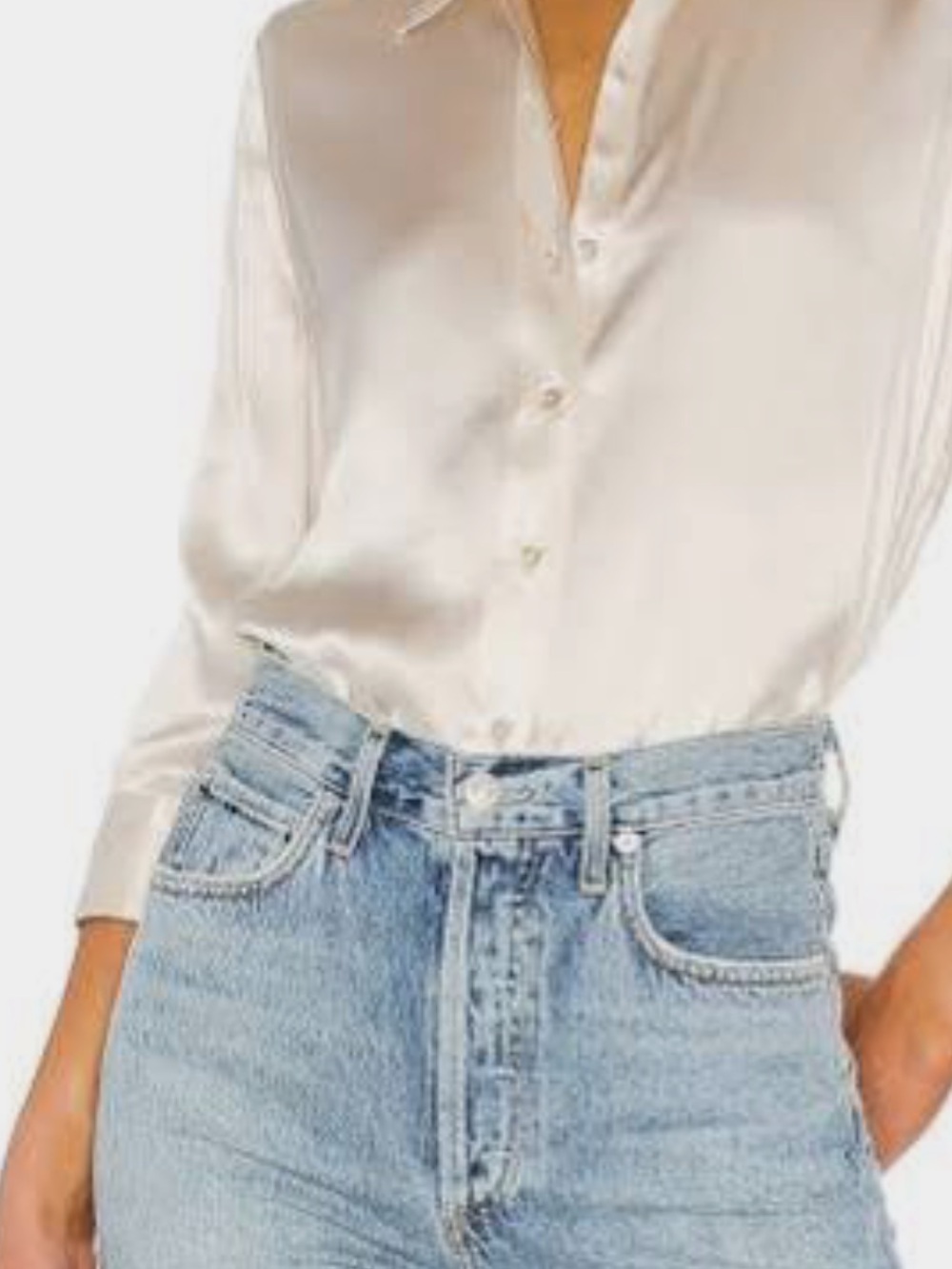 L’AGENCE  Dani Silk Blouse
